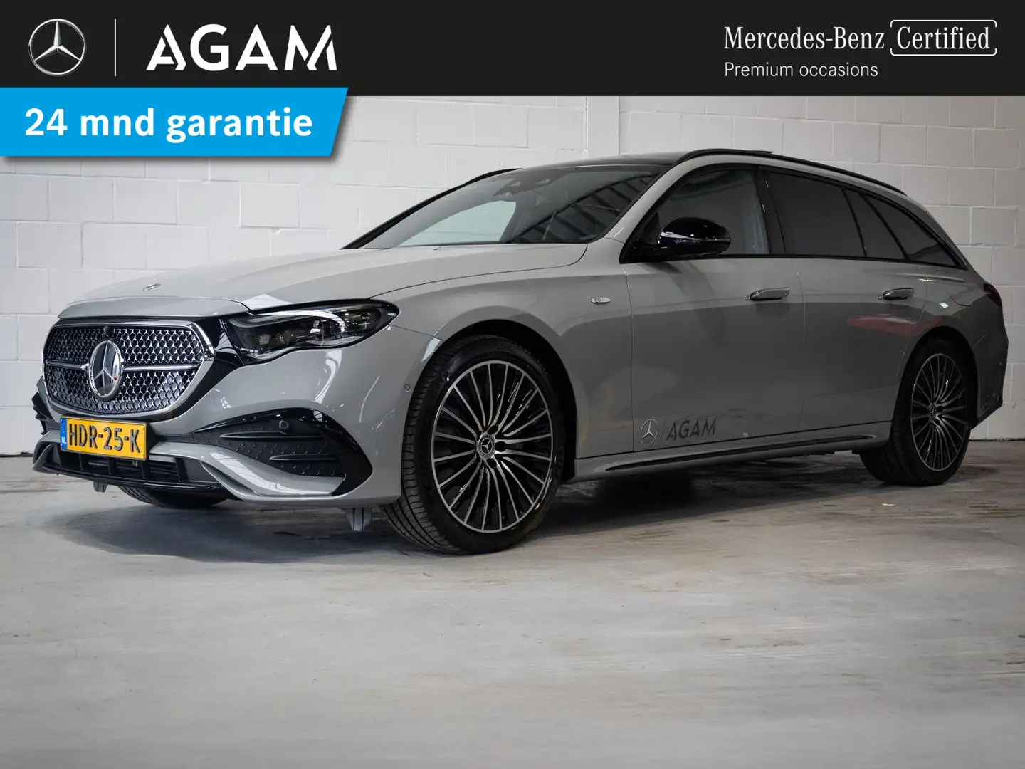 Mercedes-Benz E 300 Estate e AMG Line Grijs - 1