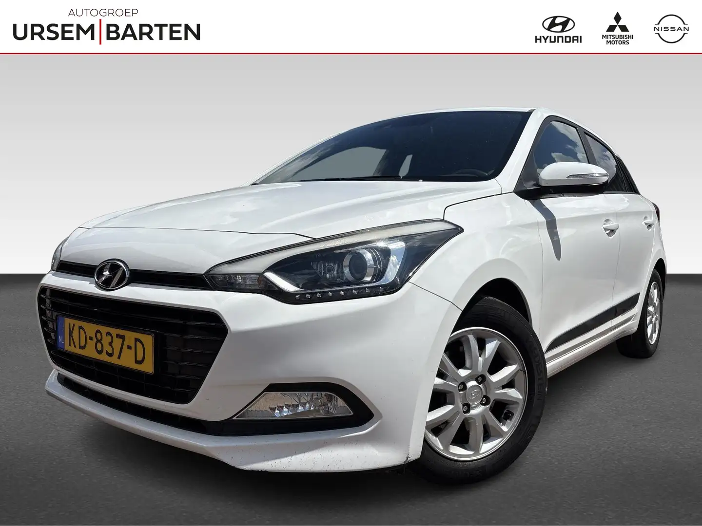 Hyundai i20 1.0 T-GDI Go! 2016 | 100PK | navigatie | airco | c Wit - 1