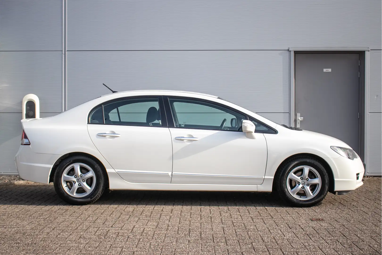 Honda Civic 1.3 Hybrid Elegance Incl. aflevercontrole + APK | Wit - 2