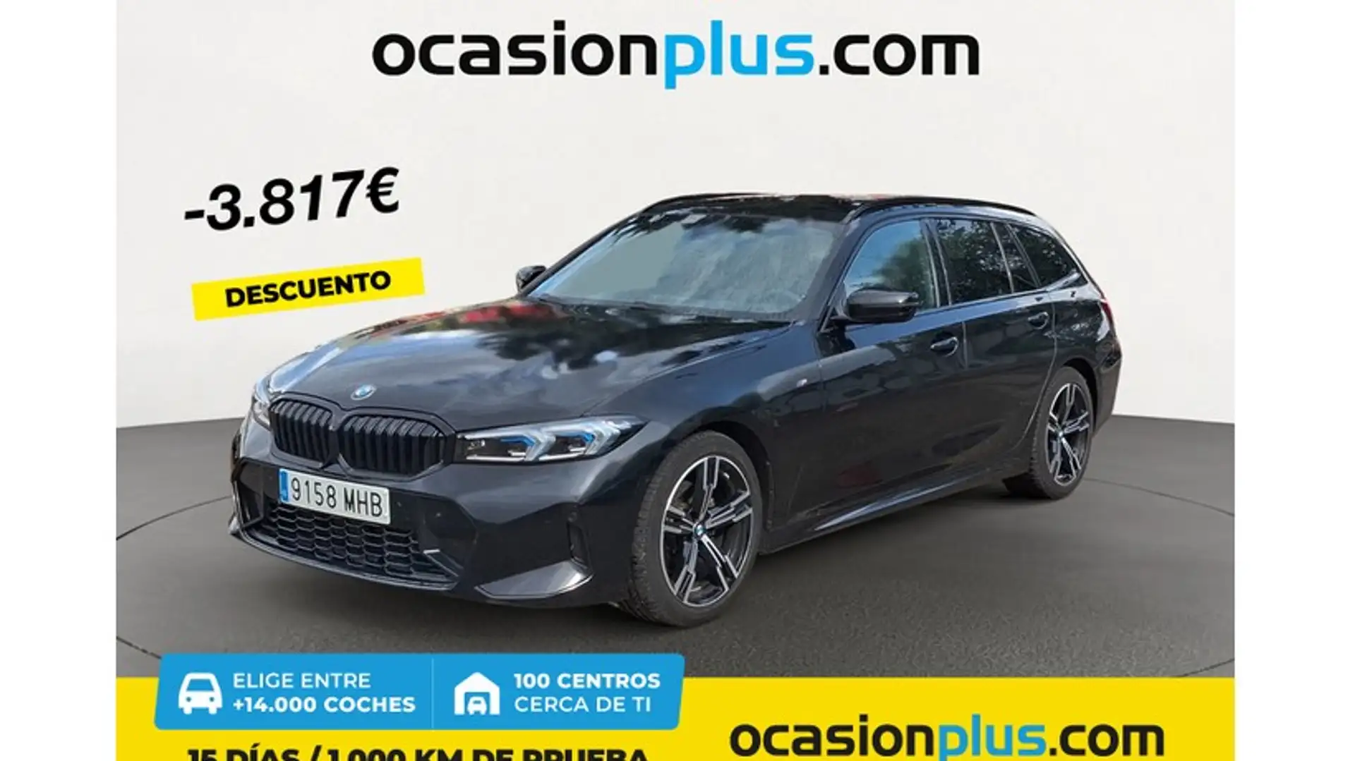 BMW 320 320dA Touring Nero - 1