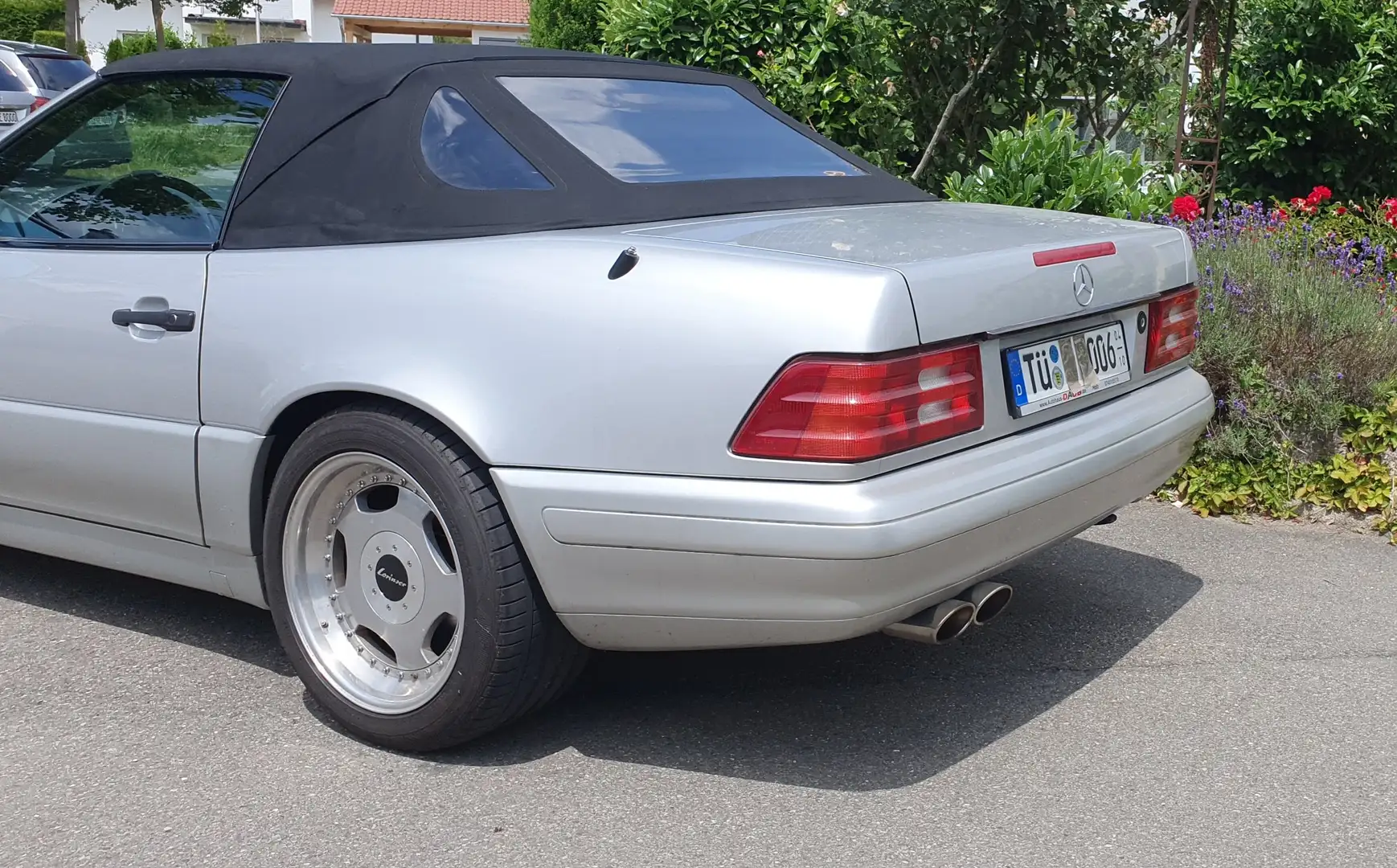 Mercedes-Benz SL 320 Kein V Motor! Sondern Reihensechszyl. Silber - 2