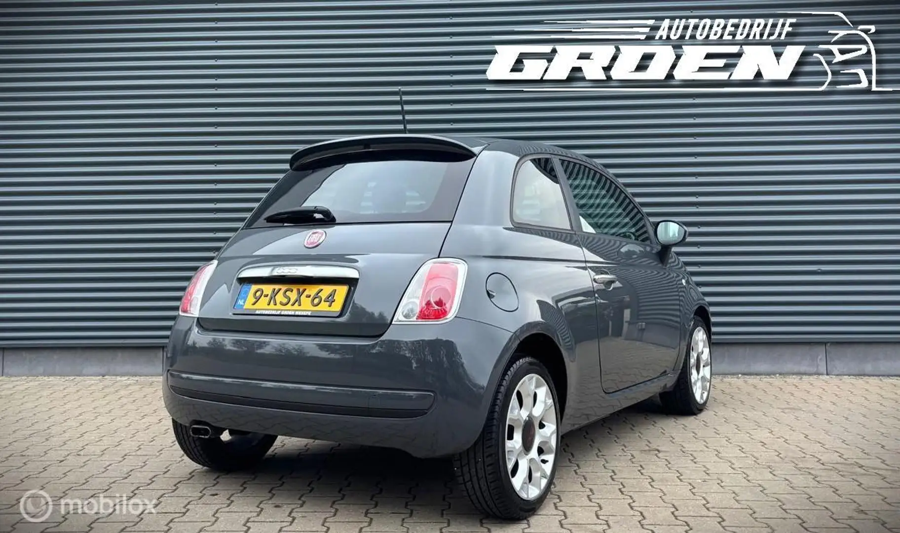 Fiat 500 0.9 TwinAir 500S Gris - 2