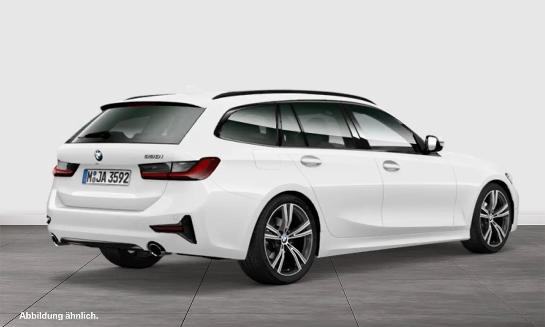 BMW 330 i T. Sport Line Aut. PANO NAVI LED Laser NAV DA Weiß - 2