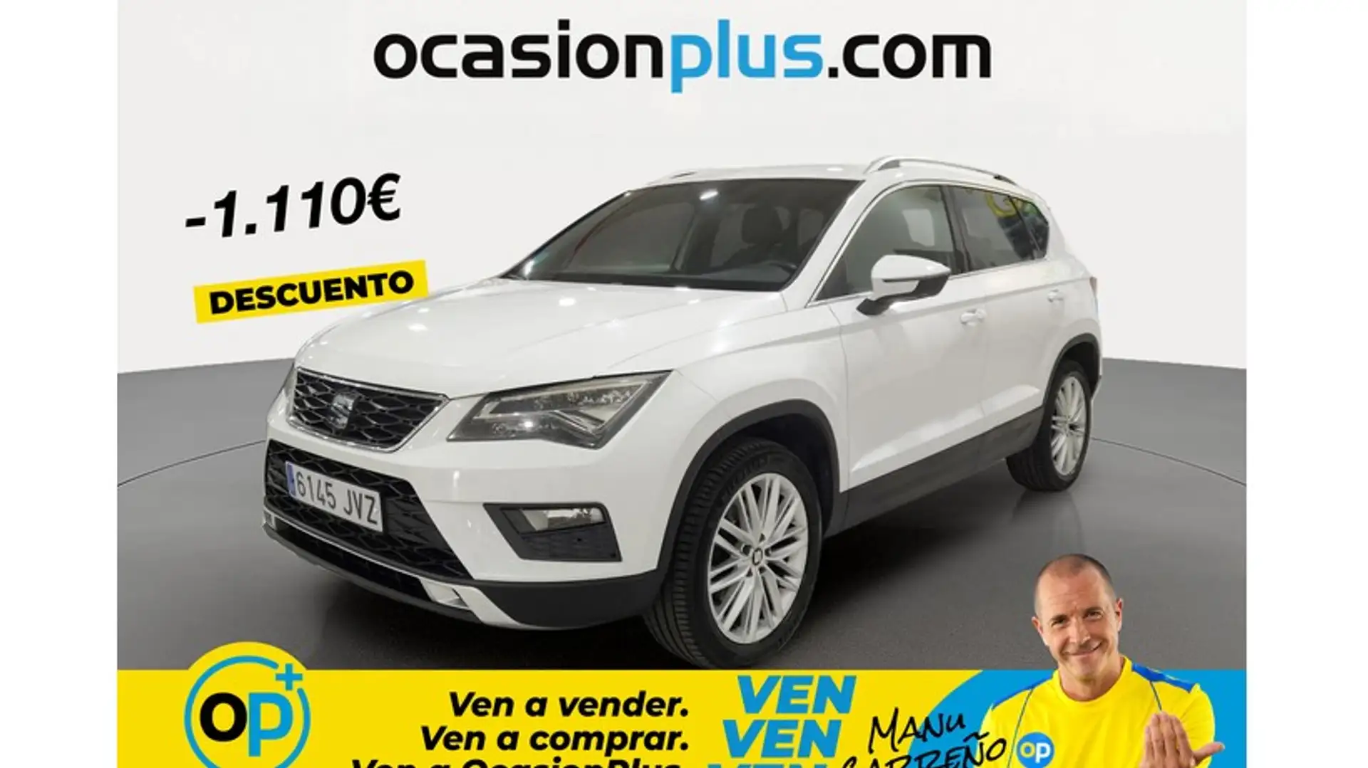 SEAT Ateca 2.0TDI CR S&S Xcellence 4Drive DSG7 190 Blanco - 1