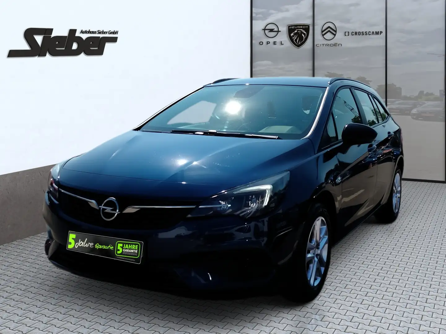 Opel Astra K ST 1.2 Turbo  Edition LED Tempomat PDC Blauw - 1