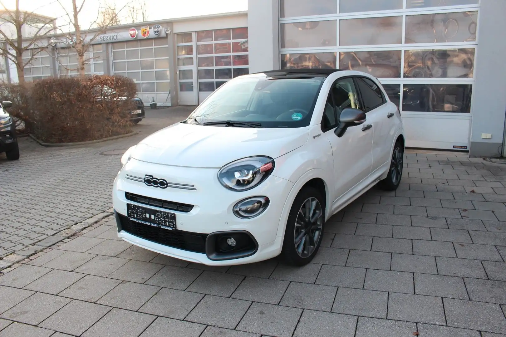 Fiat 500X Dolcevita Sport Cabrio LED/Kmera Weiß - 1