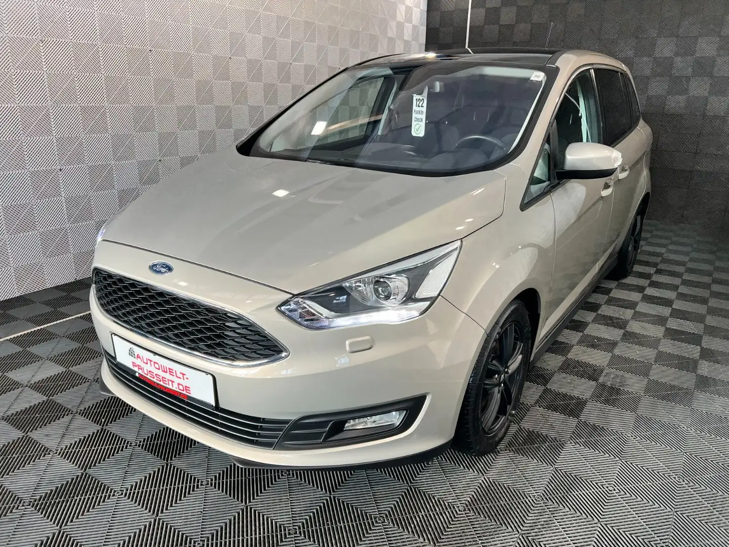 Ford Grand C-Max *Business Edition*BI XENON-PANO-SHZ Gris - 2