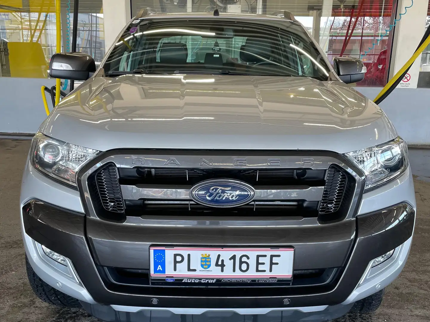 Ford Ranger Ranger Doppelkabine Wildtrak 4x4 2,2 TDCi Aut. Wildtrak Silber - 2