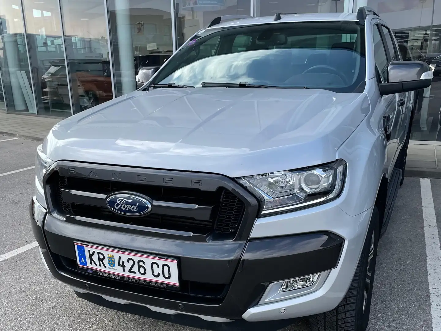 Ford Ranger Ranger Doppelkabine Wildtrak 4x4 2,2 TDCi Aut. Wildtrak Silber - 1