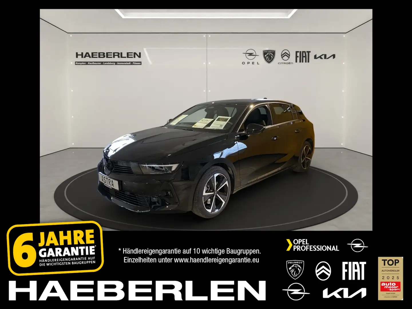 Opel Astra L 1.2 Turbo GS Line Lenkradhz*360 Kamera Schwarz - 1