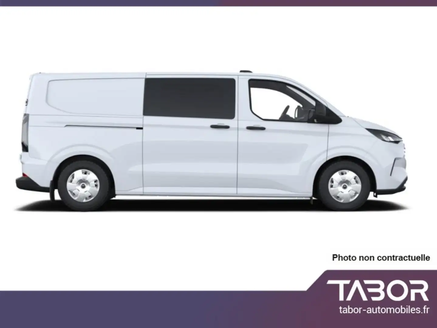 Ford Transit Custom DCiV TDCi 136 Trend 320 L2 Blanc - 2