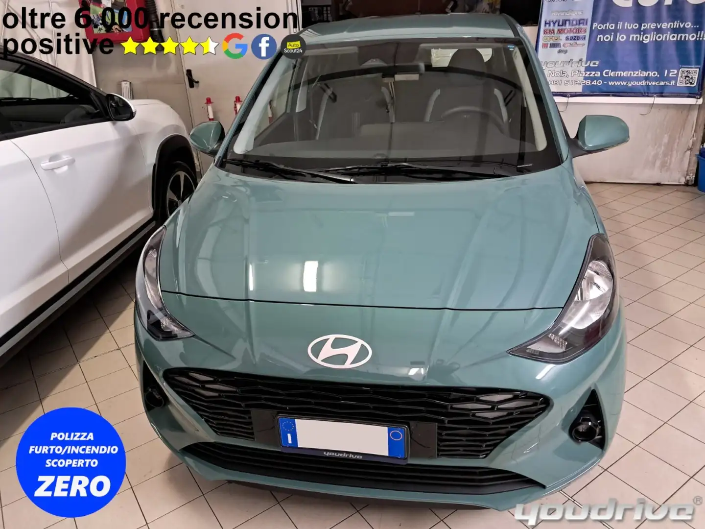 Hyundai i10 1.0 MPI Connectline + GPL MY25 Verde - 1