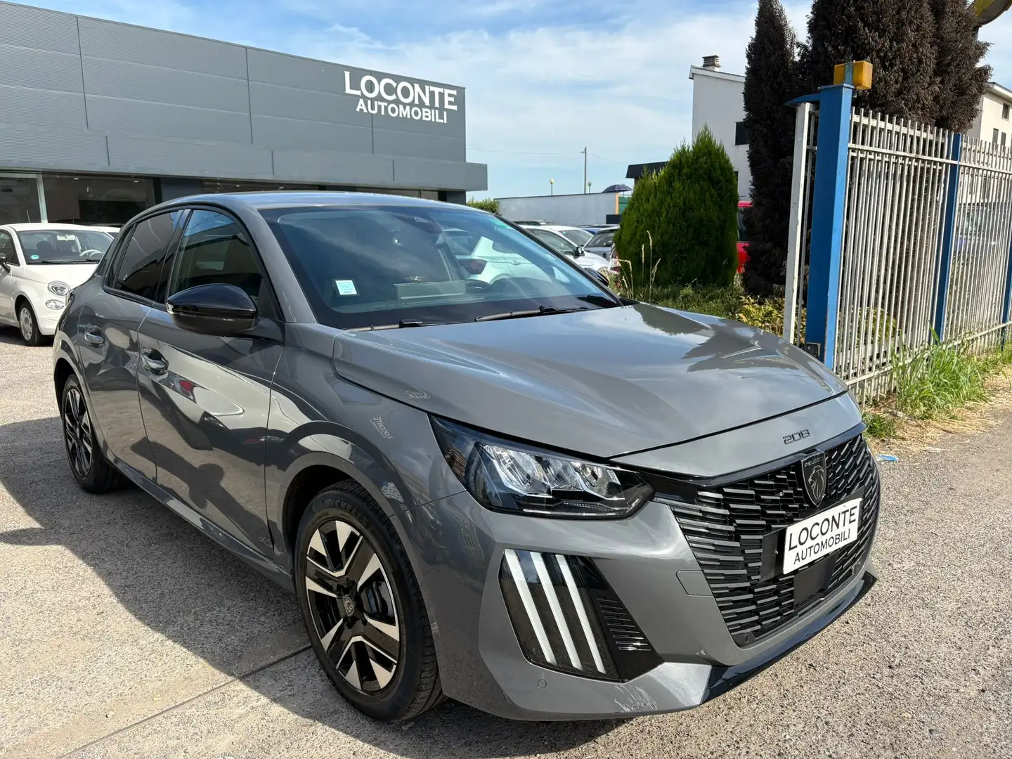 Peugeot 208 1.2 hybrid Allure 110cv e-dcs 6 Gris - 1