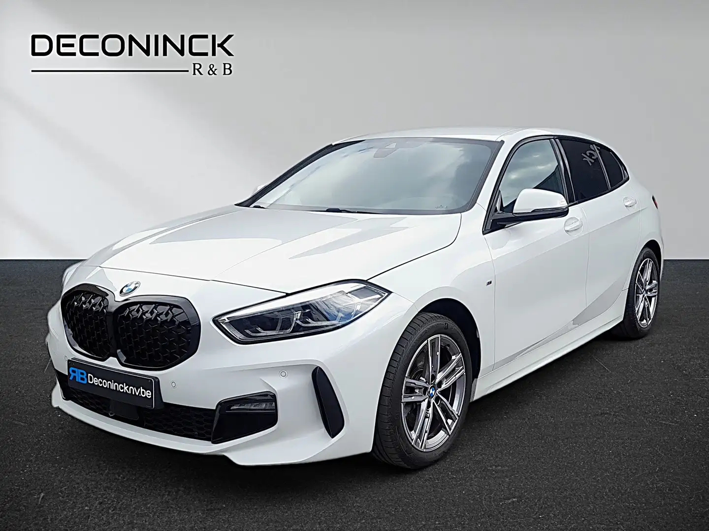 BMW 118 *M-SPORT* - LED - LEDER - LIVE COCKPIT Blanco - 1