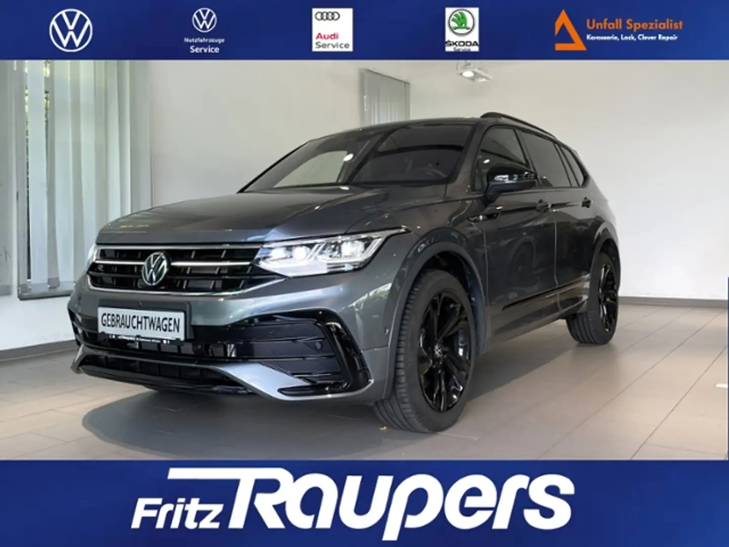 Volkswagen Tiguan Allspace 2.0 TDI DSG 4Motion R-Line +NAVI+AHK+360° Gri - 1
