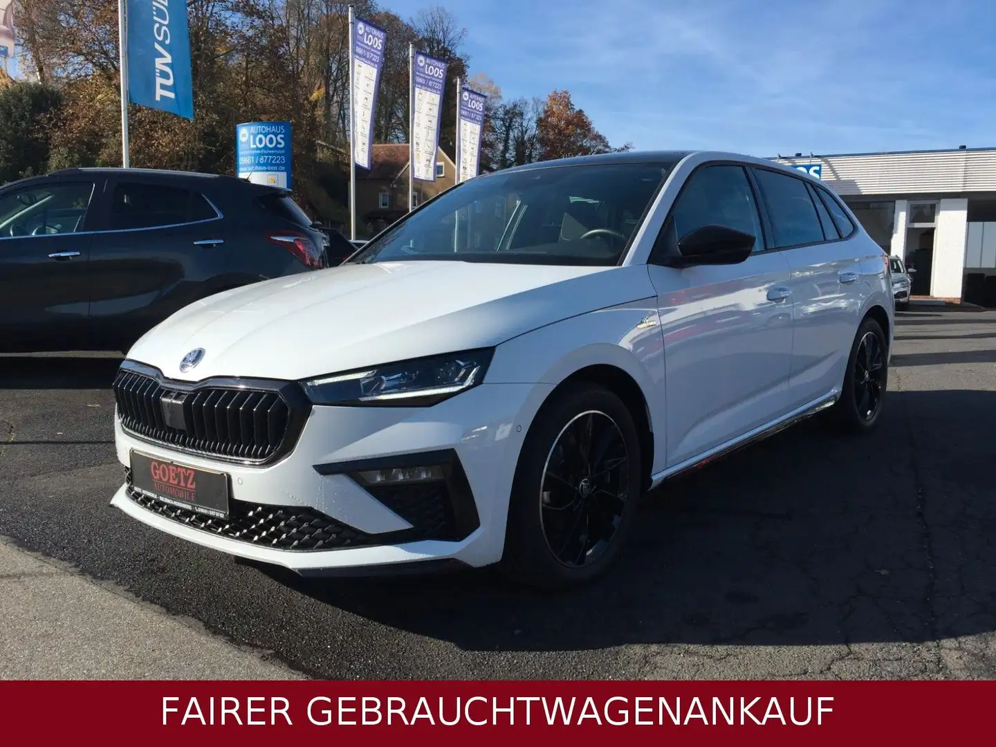 Skoda Scala SCALA MONTE CARLO 150DSG NAVI AHK MATRIX LED ... Weiß - 1