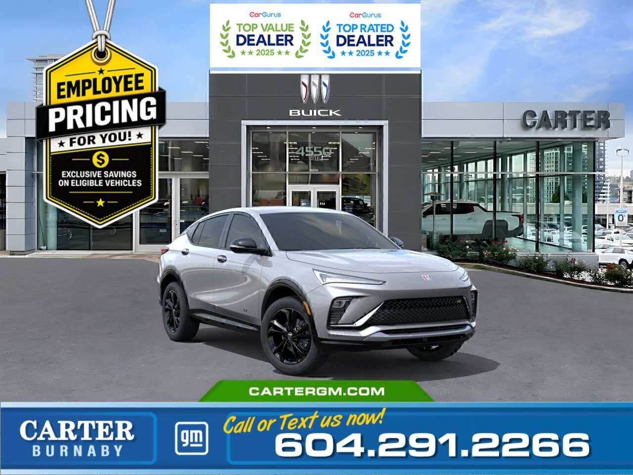 Gray 2026 Buick Envista SUV / Crossover Front-Wheel Drive Automatic