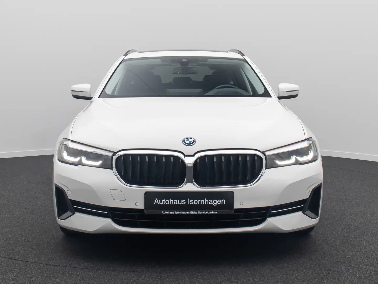 BMW 530 HUD DAB Alarm Panorama HiFi Sport Leder Weiß - 2