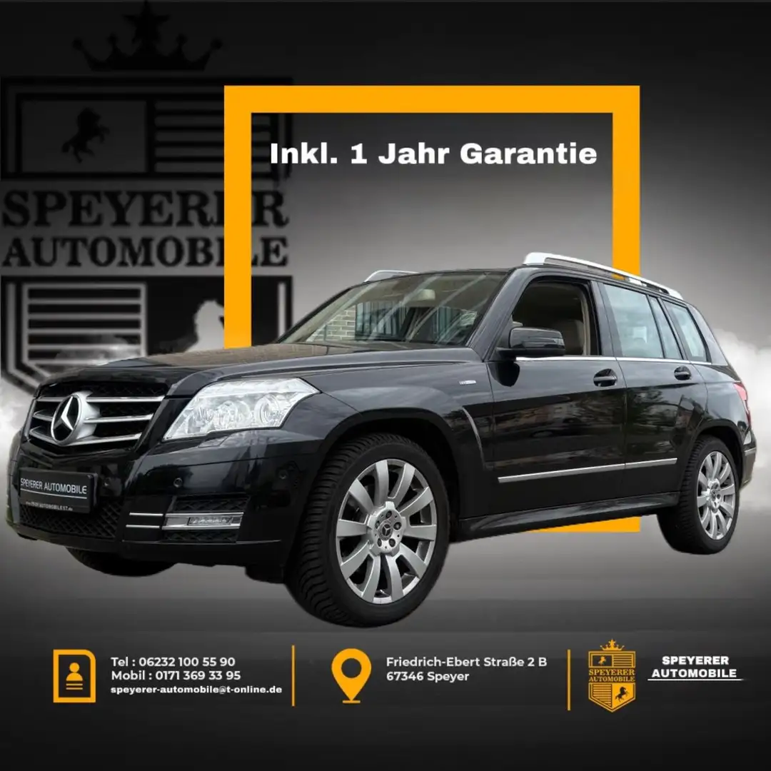 Mercedes-Benz GLK 220 CDI 4Matic||NAVI|LEDER|SHZ|AUTOMATIK| Noir - 1