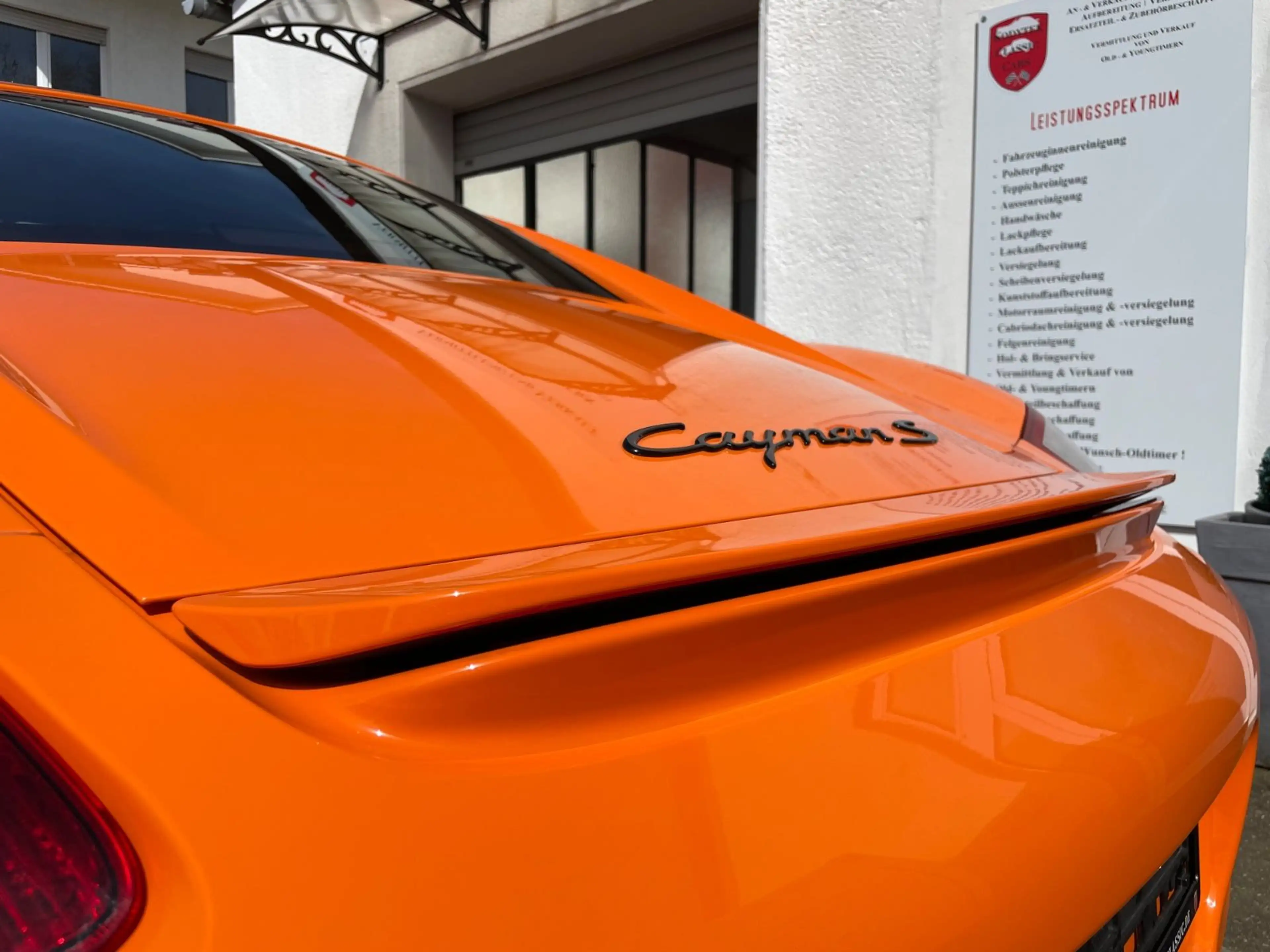 Porsche Cayman S Sport einer von 700Stück — photo 11