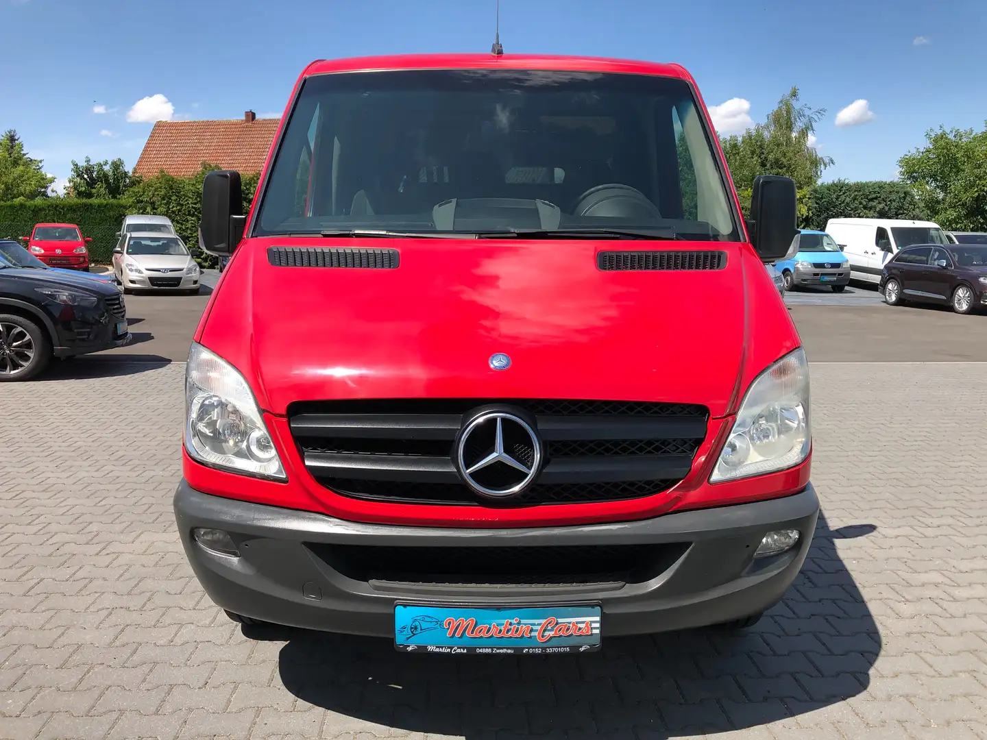 Mercedes-Benz Sprinter 1.Hand LKW geschlossen Klima TUEV 08/2024 3/Sitze Rouge - 2