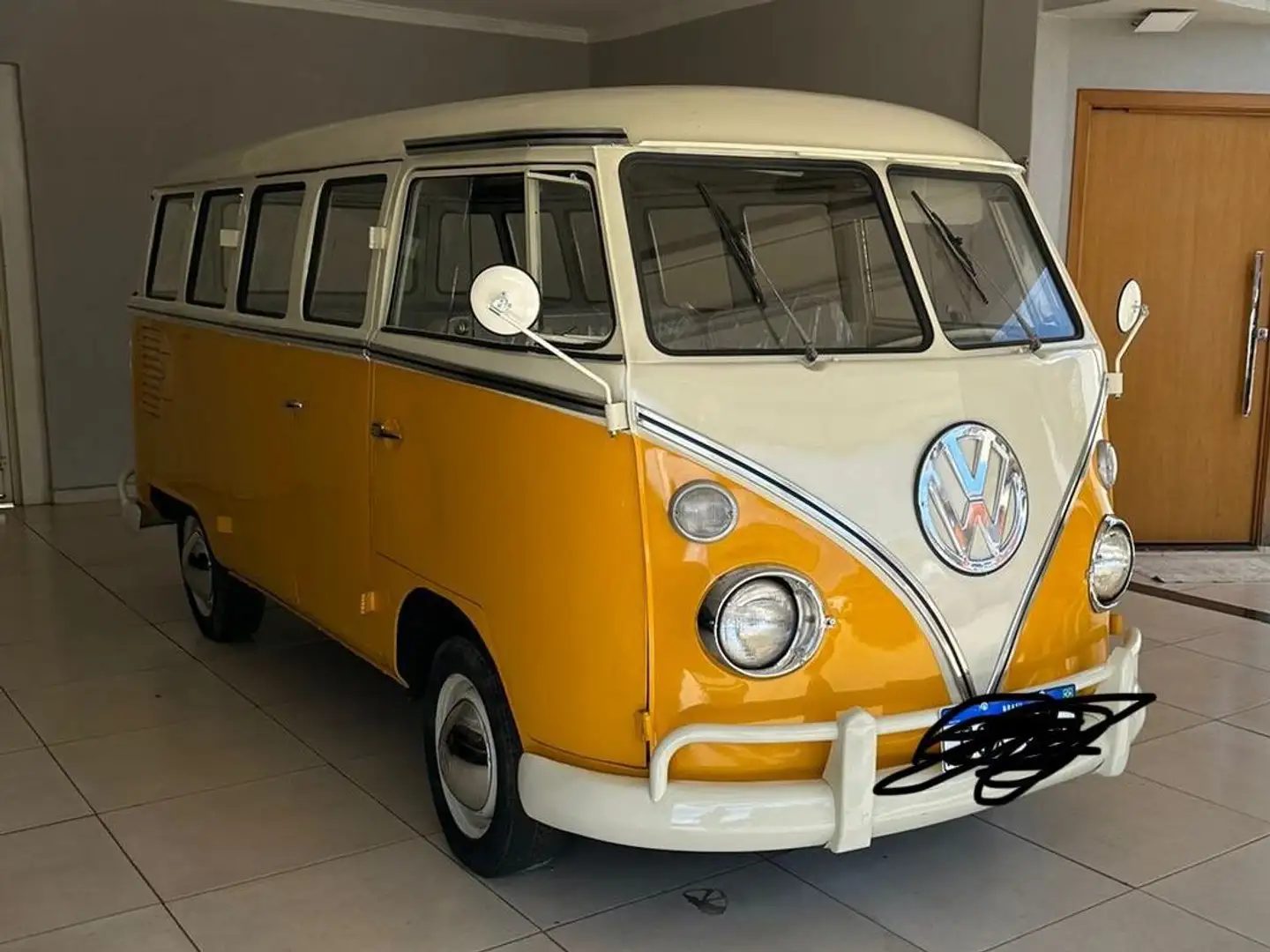 Volkswagen T1 Bulli Жовтий - 2