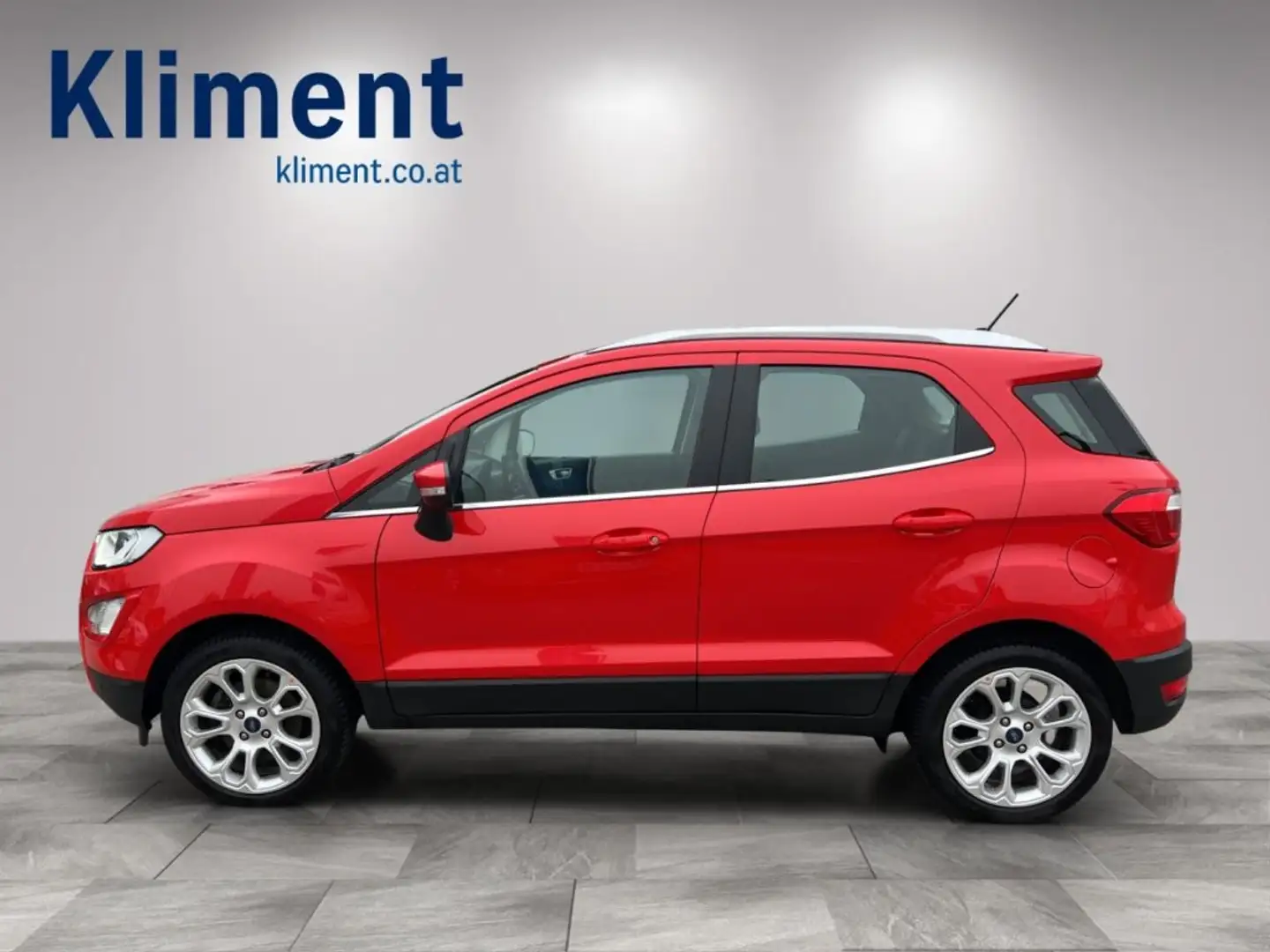 Ford EcoSport 1,0 EcoBoost Titanium Piros - 2