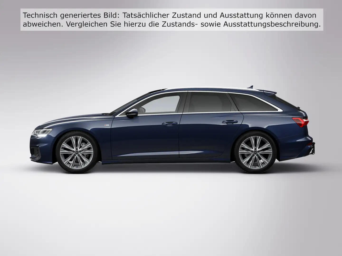 Audi A6 40 TDI S-Tronic Blau - 2