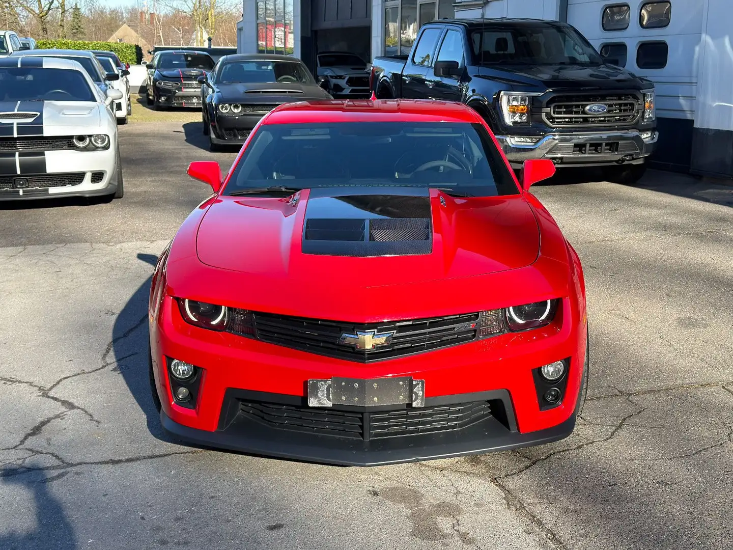 Chevrolet Camaro CAMARO ZL1 V8 SUPERCHARGED *CARBON*GARANTIE* Rojo - 2