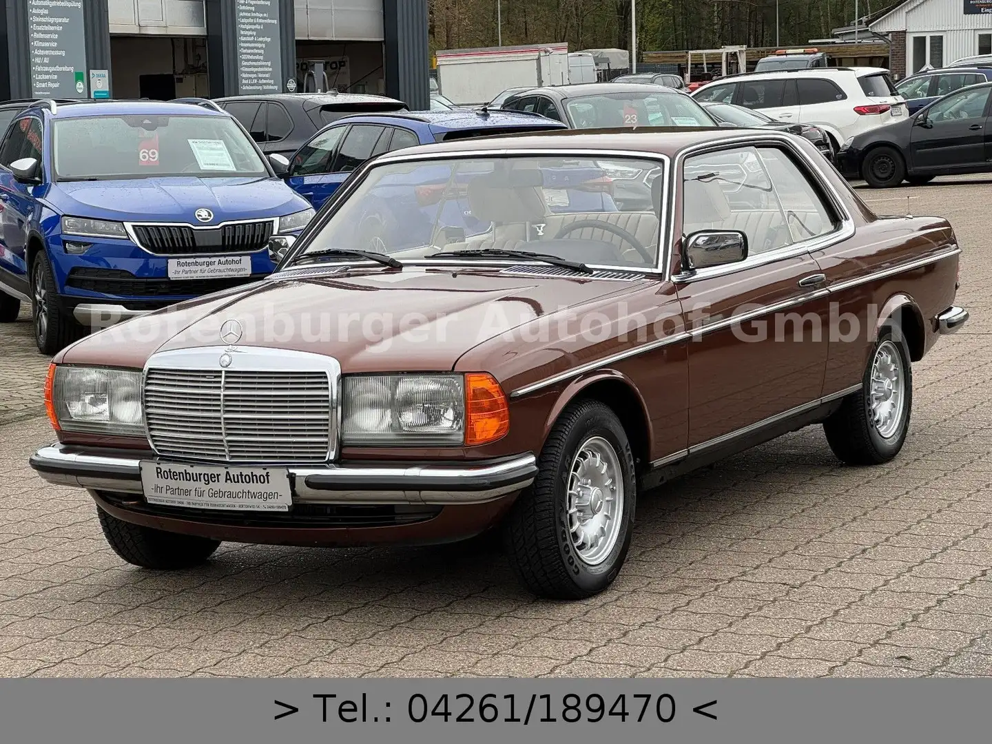 Mercedes-Benz 230 *COUPE*W123*AUTOMATIK*H-ZULASSUNG*LEDER* Kahverengi - 2