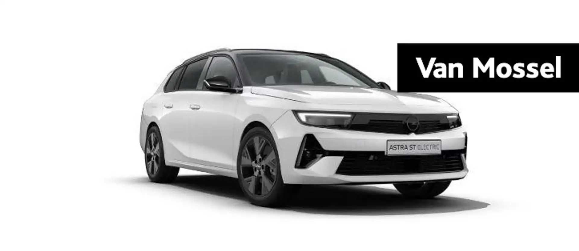Opel Astra Sports Tourer 1.2 Turbo Hybrid Edition | Vanaf €37 Wit - 1