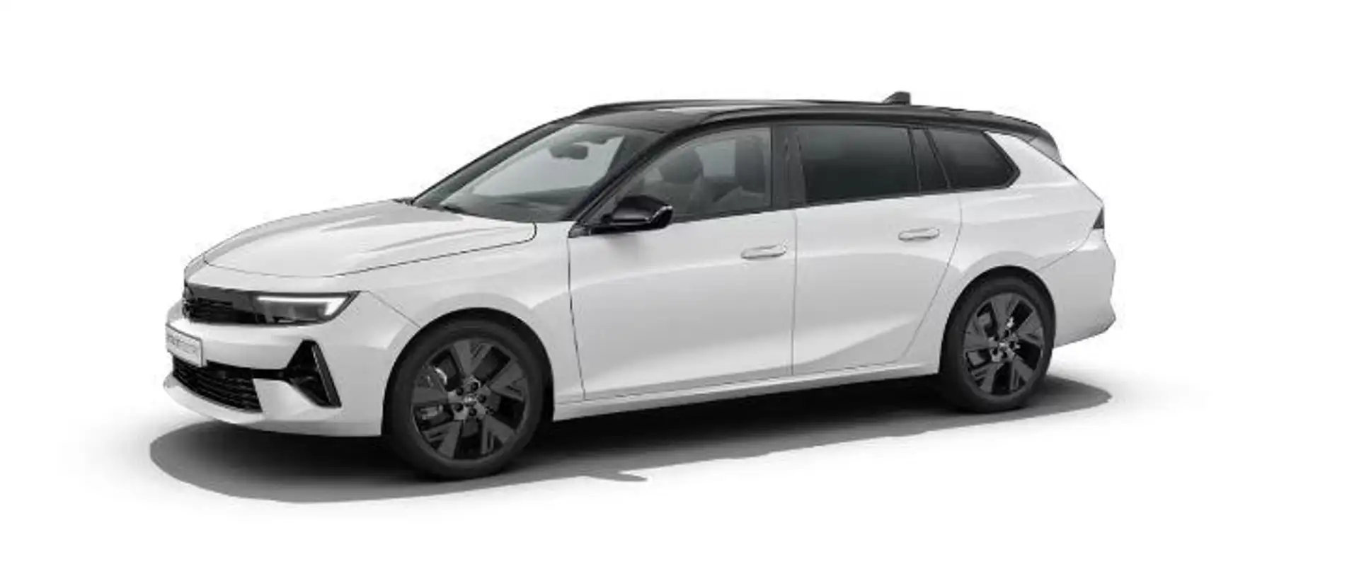 Opel Astra Sports Tourer 1.2 Turbo Hybrid Edition | Vanaf €37 Wit - 2