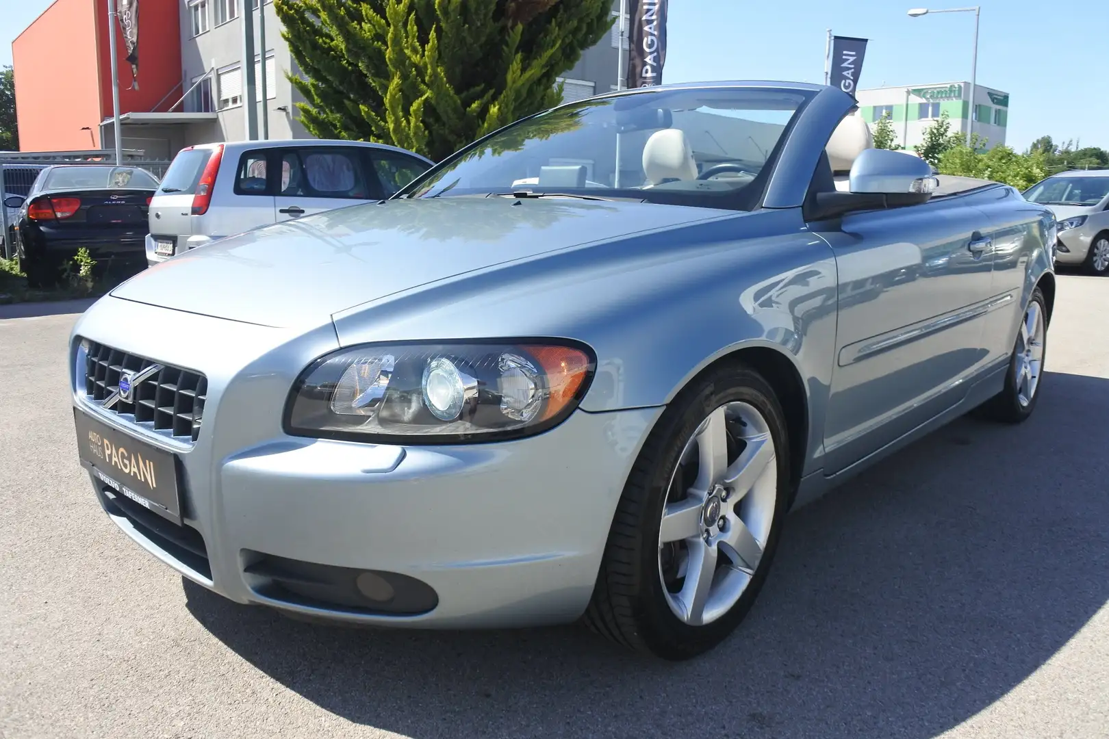 Volvo C70 Summum Geartronic/LEDER/NAVI/SERVICEHEFT Blau - 2