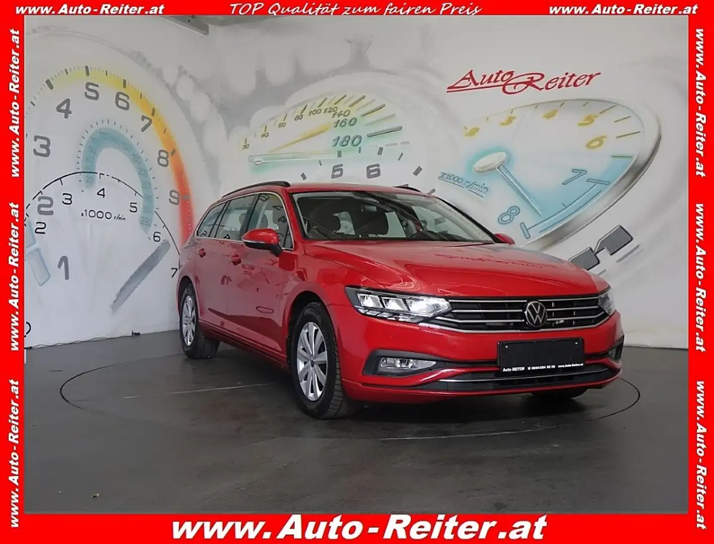 Volkswagen Passat Variant Business 2,0 SCR TDI DSG *ACC, LED, NAVI* Rot - 1