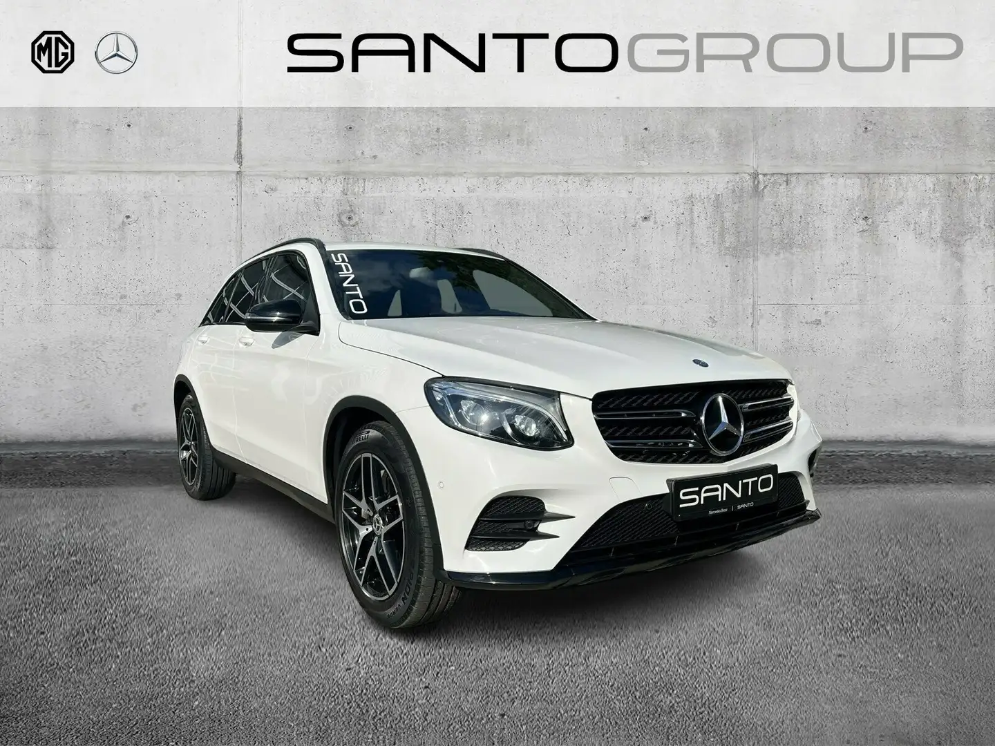 Mercedes-Benz GLC 220 GLC 220 d 4MATIC AMG Line Exterieur/Navi/Styling White - 1
