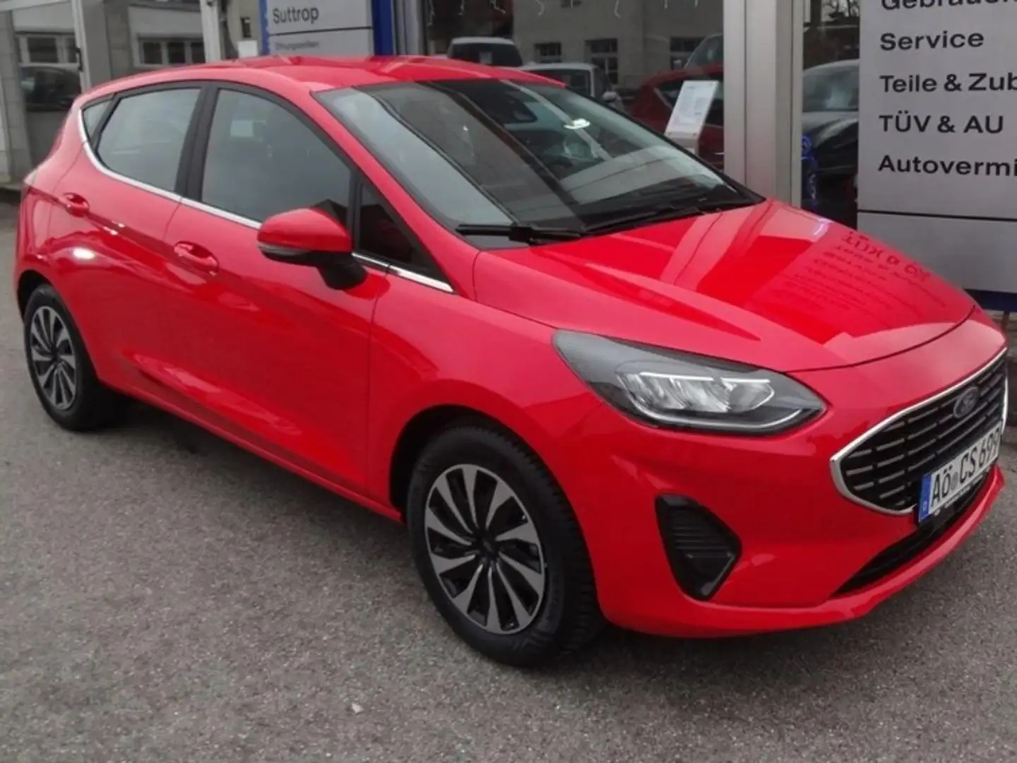 Ford Fiesta Titanium Rouge - 2