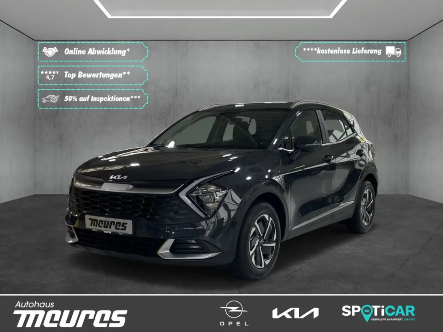 Kia Sportage 1.6T Mild Hybrid Vision !!NEUER SPORTAGE 2024!! Grau - 2