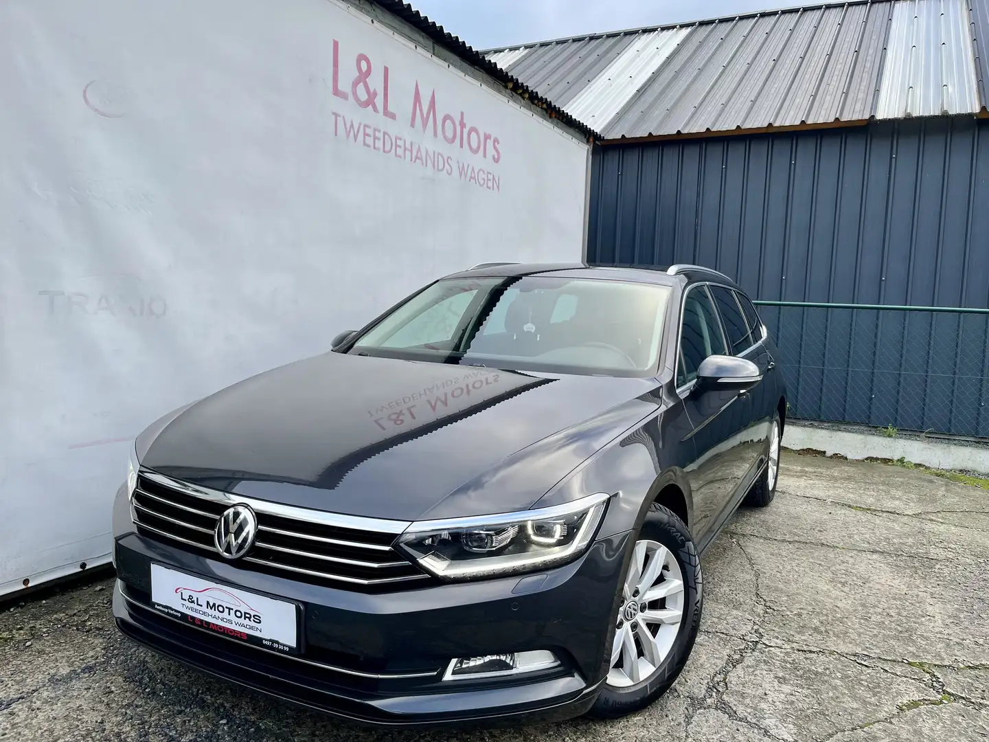 Volkswagen Passat Variant 2.0Tdi 150Pk Highline DSG*Camera Led Carplay Acc* Gris - 1