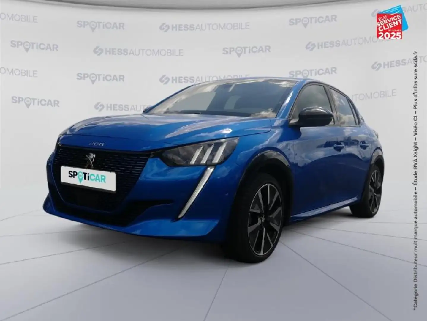 Peugeot e-208 e-208 136ch GT GPS Camera Carplay Azul - 1