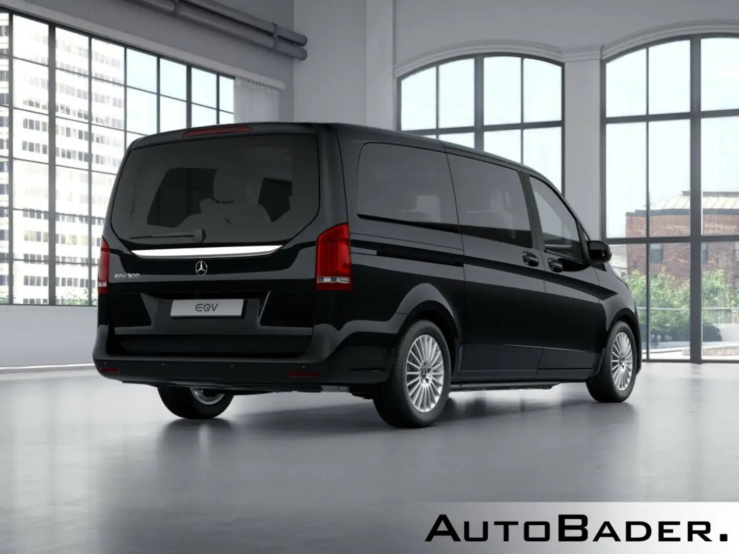 Mercedes-Benz EQV 300 EQV 300 Lang MBUX LED-ILS Park-Spgl-Pkt RFK TotW Černá - 2