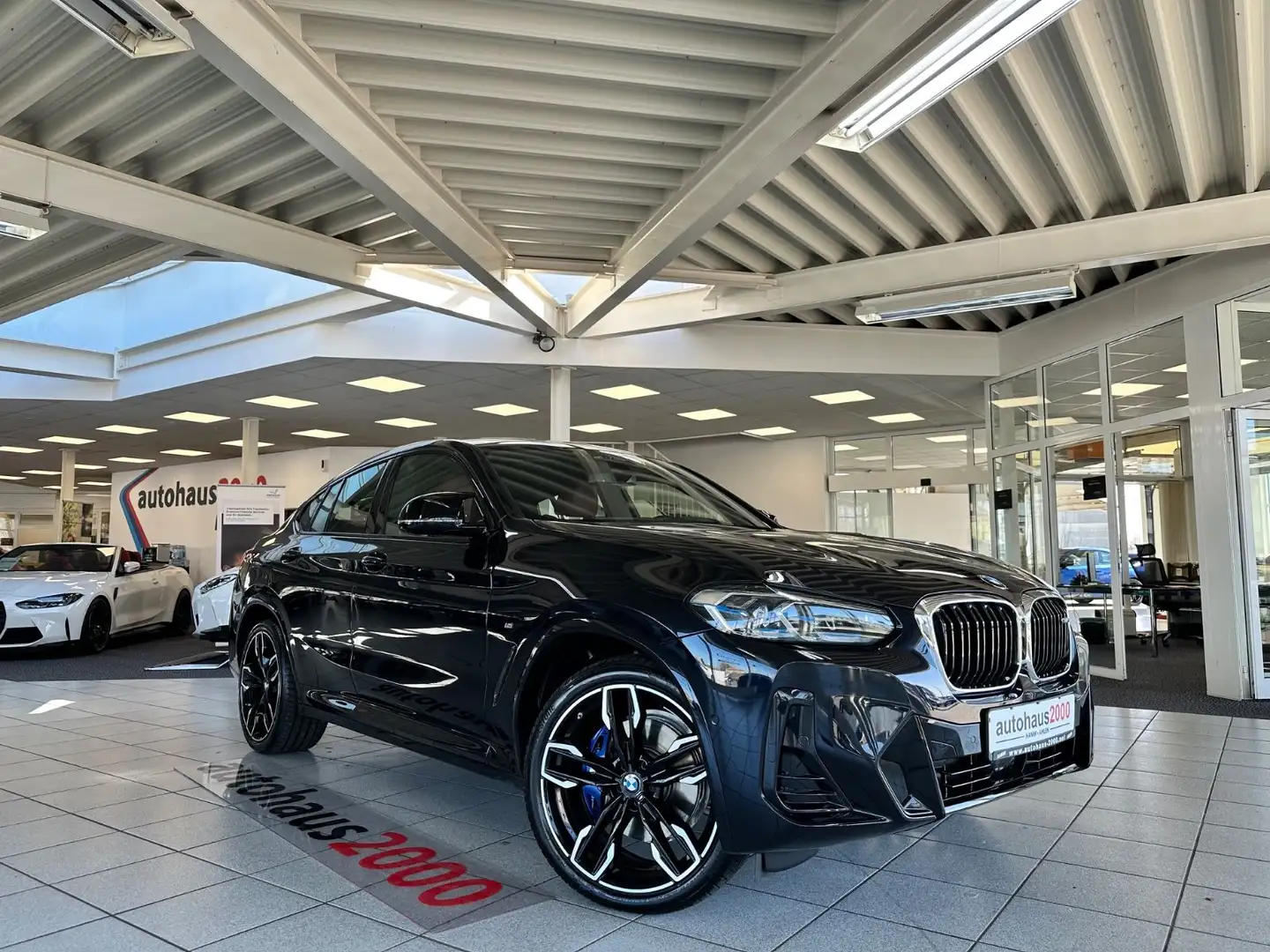 BMW X4 M d AUT./LASER/HUD/CAM/AHK/PANO/STANDHEIZ. Černá - 1