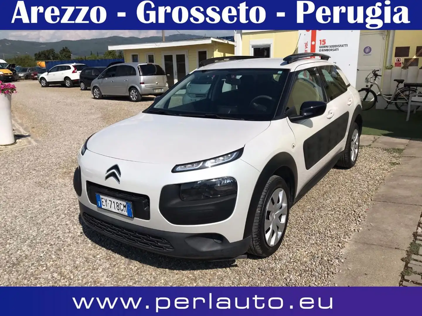 Citroen C4 Cactus BlueHDi 100 S&S Shine Bianco - 1
