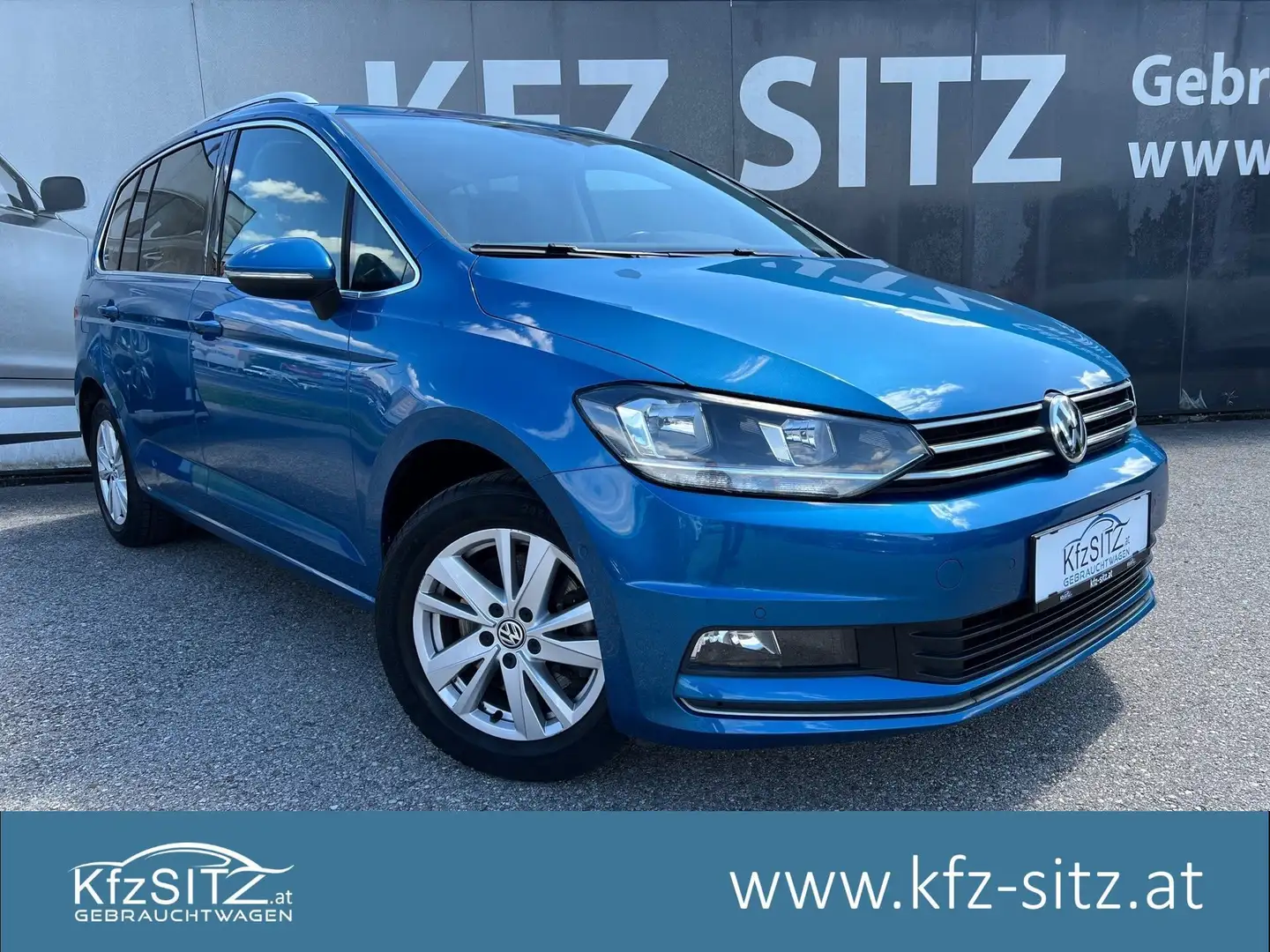 Volkswagen Touran 1,5 TSI ACT Highline DSG | RFK/NAVI Blau - 1