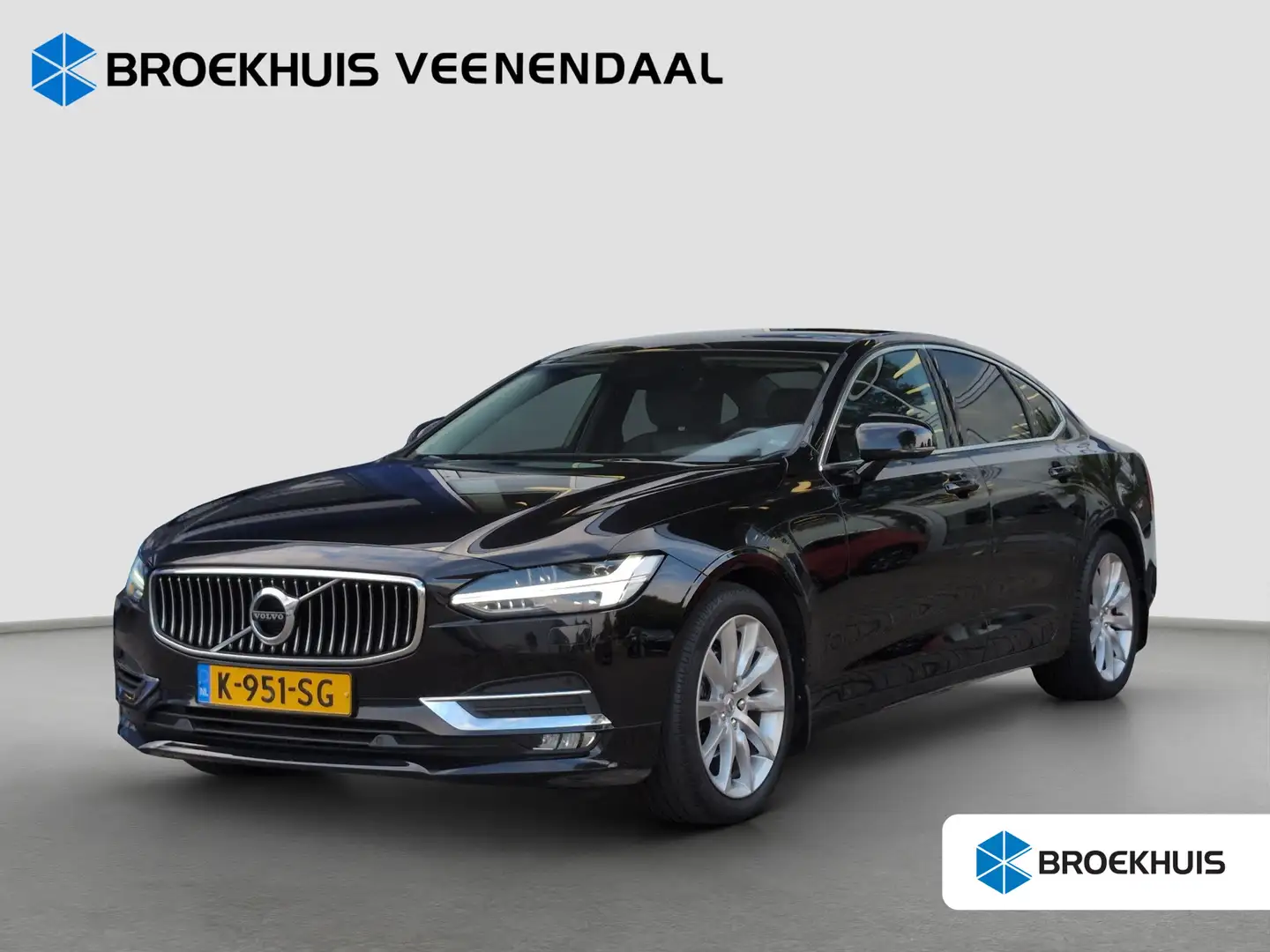 Volvo S90 2.0 T4 Momentum | Leder | Camera | Stoelverwarming Noir - 1