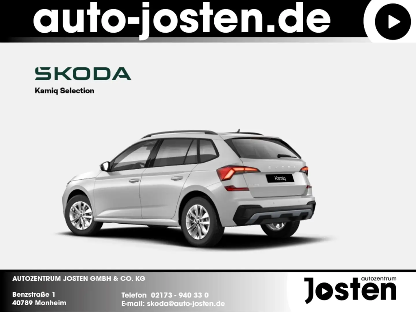 Skoda Kamiq Selection 1.0TSI LED-Frontsch. Pano Sunset Sitzh. Blanc - 2