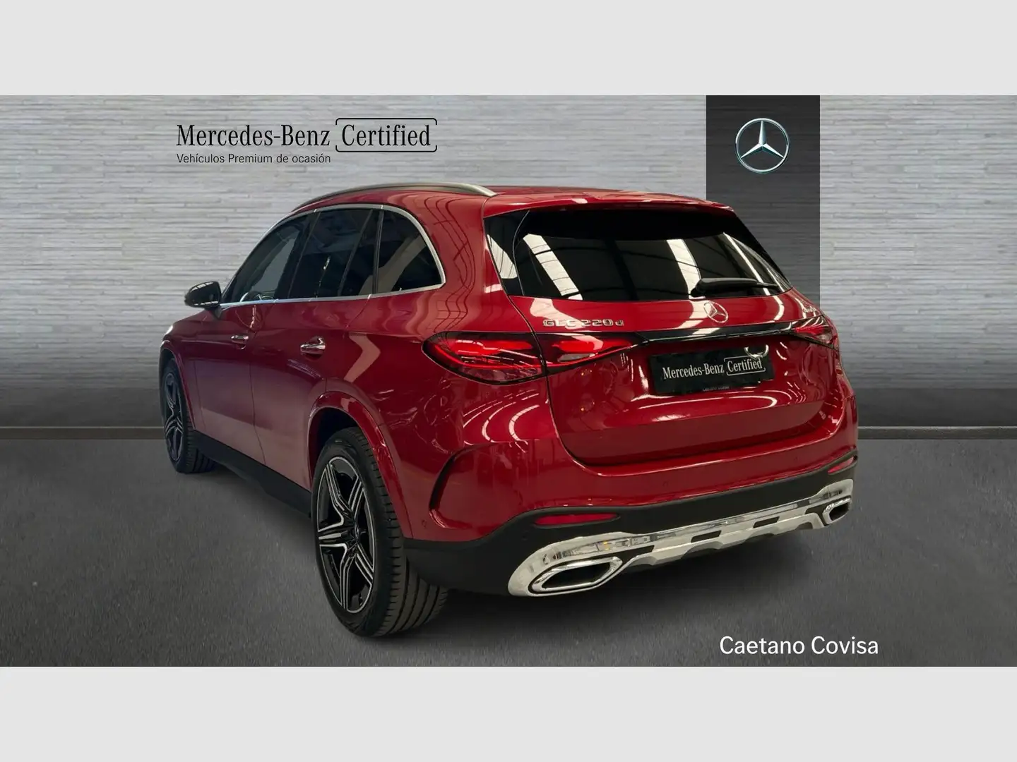 Mercedes-Benz GLC 250 250d 4Matic Aut. Rojo - 2