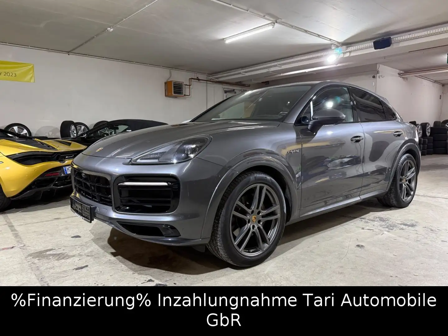 Porsche Cayenne Coupe E-Hybrid SAGA,Massage,HUD,360°,21" Grau - 2