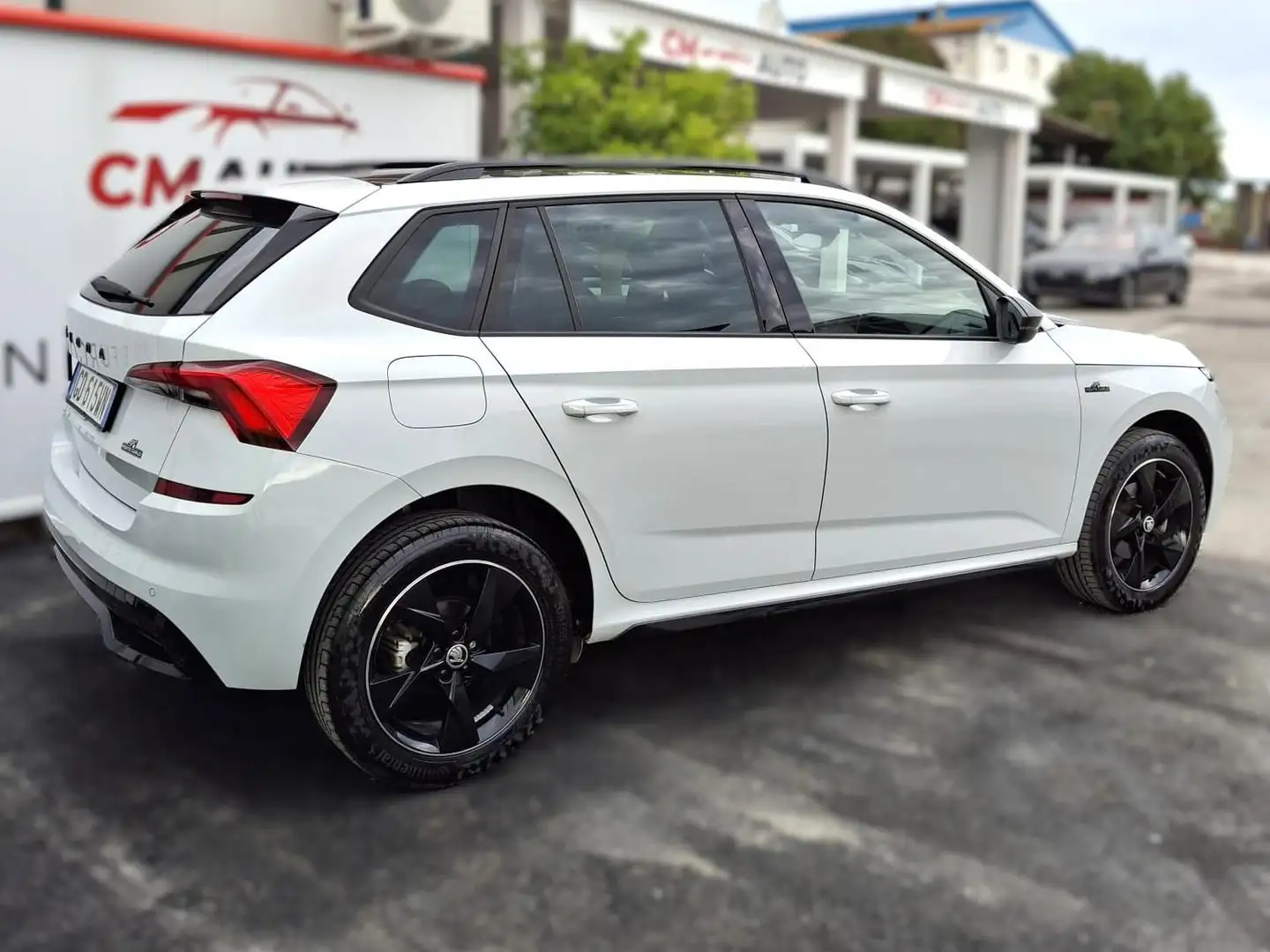 Skoda Kamiq Kamiq 2019 1.0 g-tec Monte Carlo 90cv Blanc - 2