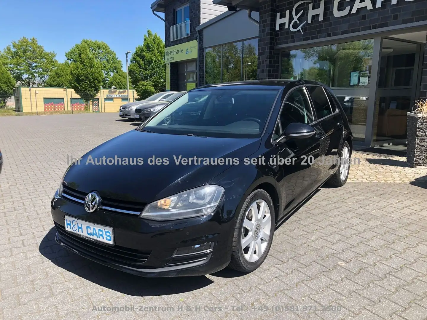 Volkswagen Golf VII 1.6 TDI Trendline BMT Xenon Alu MFL Noir - 1