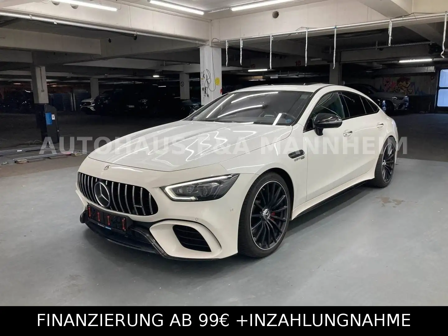 Mercedes-Benz AMG GT 4-trg. 63 4Matic+ Perf. Sitze Burmester® Weiß - 1